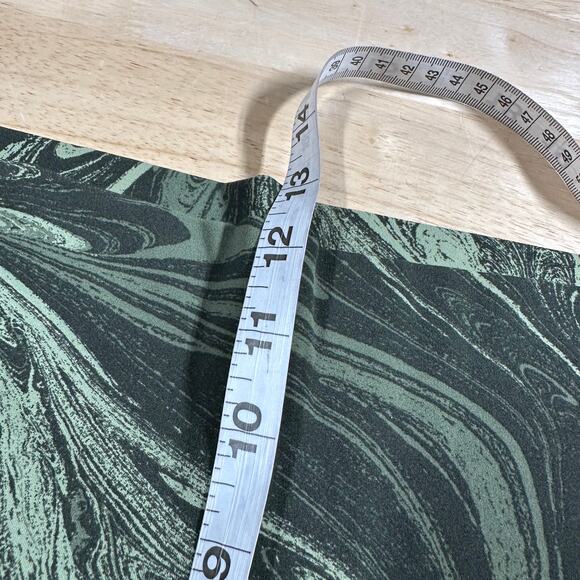 Athleta Transcend 7/8 Tight Sumi Marble Green Women's Size 3X New With Tags - Picture 10 of 11